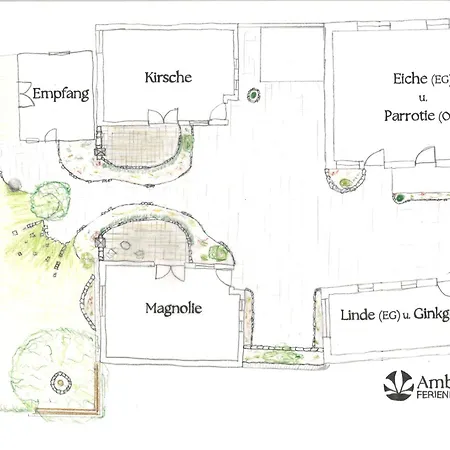Amber Ferienhain - 'kirsche' Mit Verwunschenem Garten & Privater Sauna Prázdninový dům *