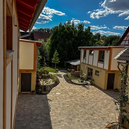 Amber Ferienhain - 'kirsche' Mit Verwunschenem Garten & Privater Sauna Prázdninový dům Hofheim in Unterfranken